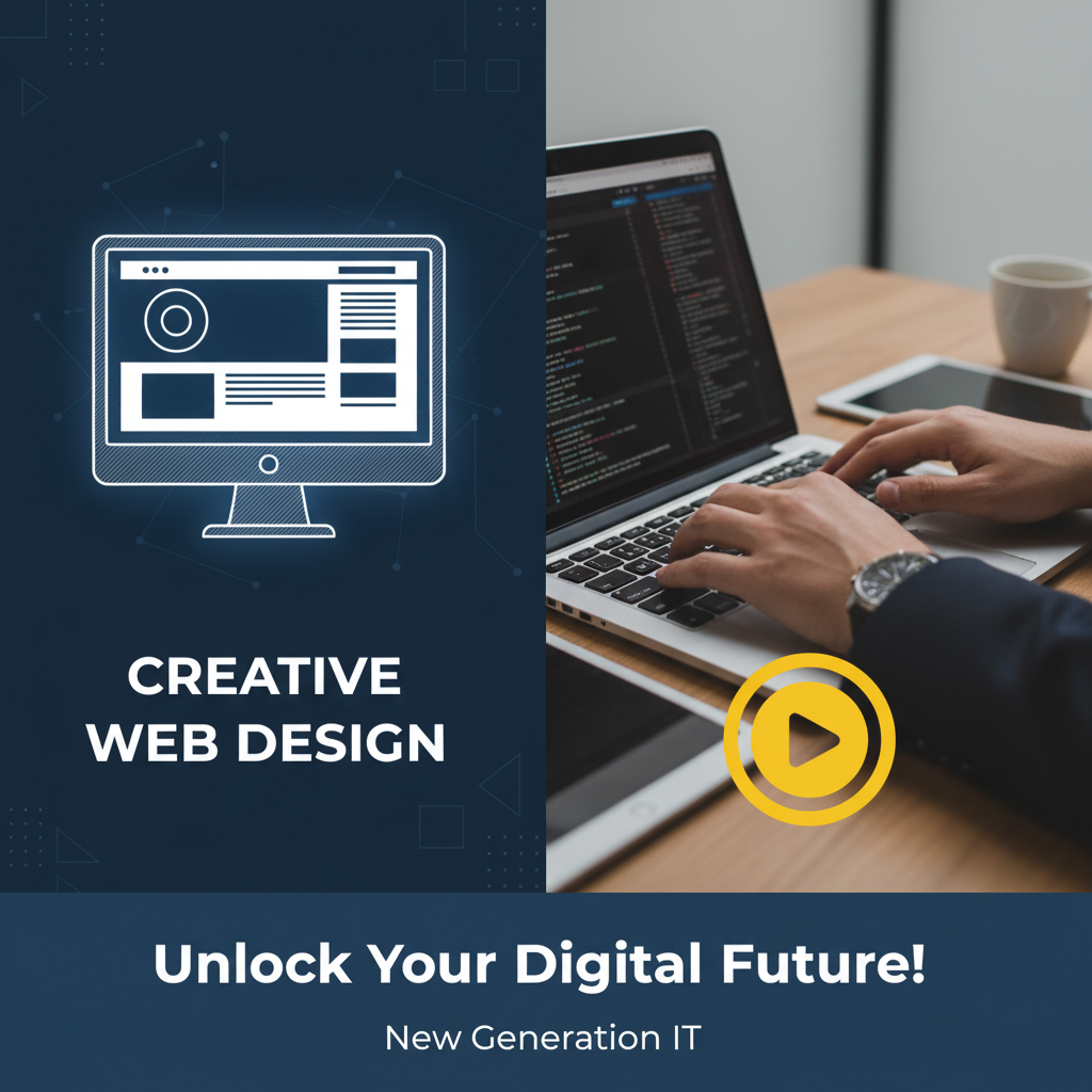 💻 ওয়েব ডিজাইন কেন শিখবেন? ভবিষ্যতের ডিজিটাল বিশ্ব গড়তে আপনার হাতের ছোঁয়া!