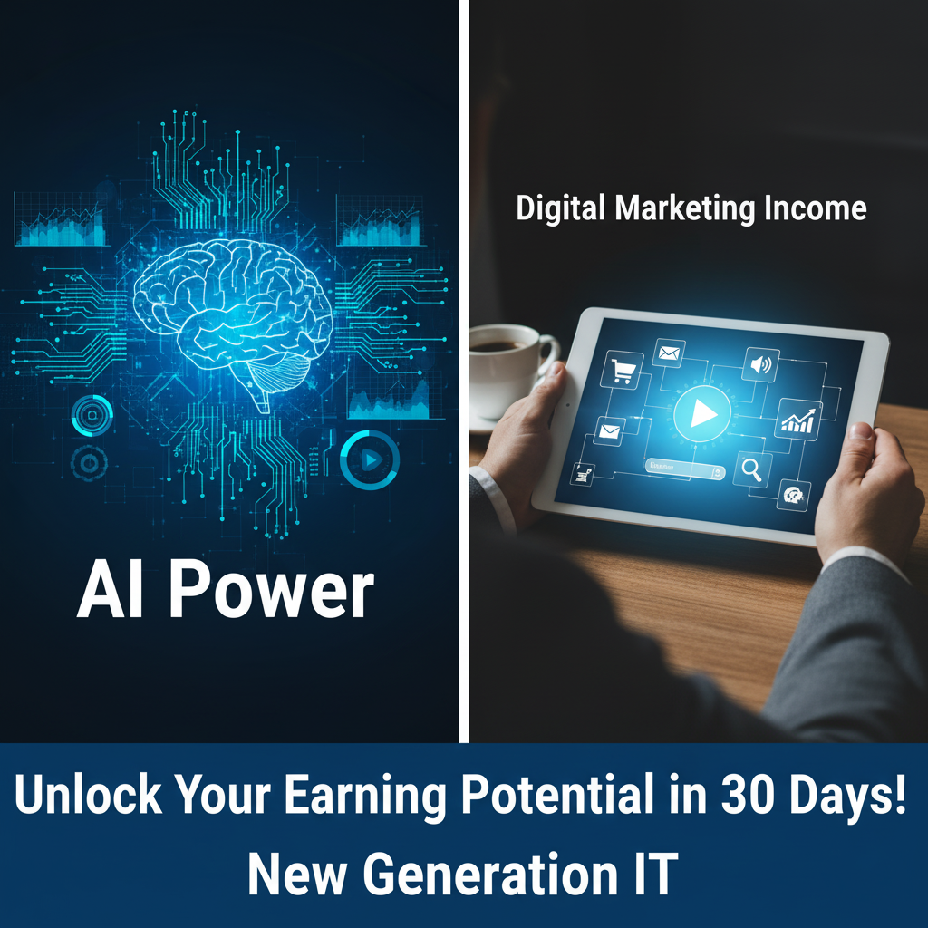 🚀 AI ডিজিটাল মার্কেটিং কেন শিখবেন? এখন শুধু দক্ষতা নয়, সময়ের দাবি!